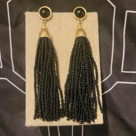 Stella & Dot Gita Tassel Earrings - Picture 3 of 5